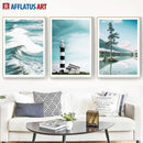 Leaves Mountain Landscape Canvas Painting Nordic Poster Wall Art Posters And Prints Wall Pictures For Living Room Decor-15X20 cm Unframed-C-JadeMoghul Inc.