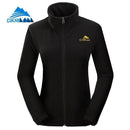 Leisure Sports Wind Breaker Fleece Jacket-black-S-JadeMoghul Inc.