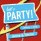 Let's Party Card (Pack of 1)-Wedding Favor Stationery-JadeMoghul Inc.