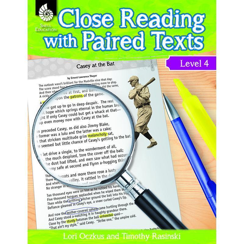 LEVEL 4 CLOSE READING WITH PAIRED-Learning Materials-JadeMoghul Inc.
