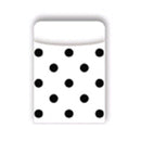 LIBRARY POCKETS BLACK & WHITE DOTS-Childrens Books & Music-JadeMoghul Inc.