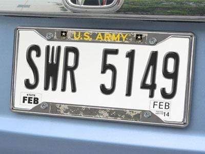 Frame Shop U.S. Armed Forces Sports  Army License Plate Frame 6.25"x12.25"