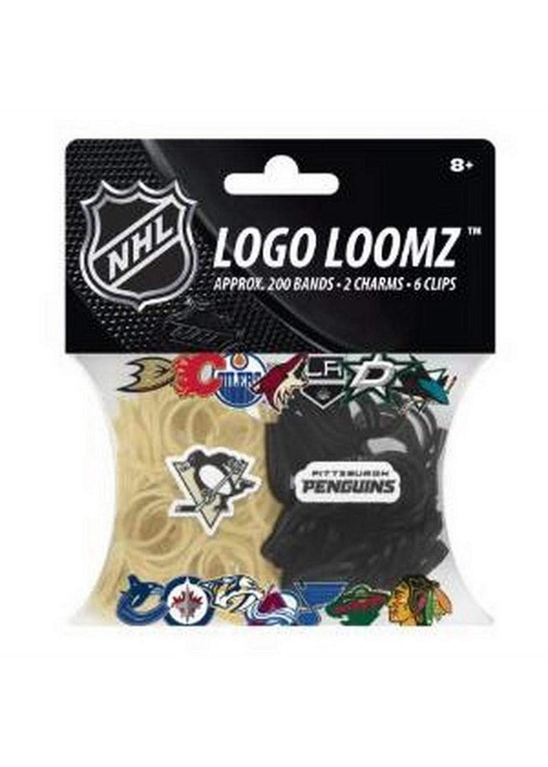 LICENSED NOVELTIES NHL Pittsburgh Penguins Logo Loomz Pack Forever Collectibles