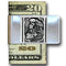 Licensed Sports Accessories - Large Money Clip - Train-Wallets & Checkbook Covers,Money Clips,Steel Money Clips, Steel Money Clips-JadeMoghul Inc.