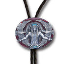 Licensed Sports Originals - Bolo - Indian Spirit-Jewelry & Accessories,Bolo Ties,Siskiyou Originals Bolo Ties-JadeMoghul Inc.