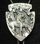 Licensed Sports Originals - Large Bolo - End Of The Trail (Diamond Cut)-Jewelry & Accessories,Bolo Ties,Siskiyou Originals Bolo Ties-JadeMoghul Inc.