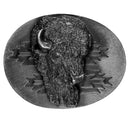 Licensed Sports Originals-Regional-Southwestern - Buffalo Buckle Antiqued Belt Buckle-Jewelry & Accessories,Buckles,Antiqued Buckles-JadeMoghul Inc.