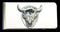 Licensed Sports Originals - Sculpted Moneyclip - Buffalo Skull-Wallets & Checkbook Covers,Money Clips,Small Money Clips,Siskiyou Originals Small Money Clips-JadeMoghul Inc.