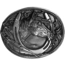 Licensed Sports Originals-Western-Horses - Horse Head Antiqued Belt Buckle-Jewelry & Accessories,Buckles,Antiqued Buckles-JadeMoghul Inc.