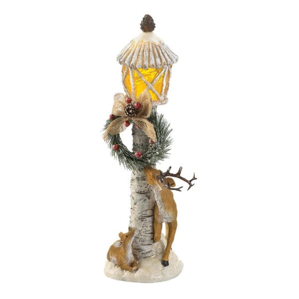 Home Decor Ideas Light Post Reindeer Figurine