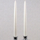 Lighting Candles White (Pack of 2)-Wedding Ceremony Accessories-JadeMoghul Inc.