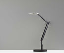 Lighting Light Lamp - 8.5" X 32" X 32.5" Black Metal LED Desk Lamp HomeRoots