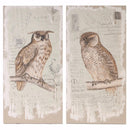 Lilith Owl Prints- Set of 2-Fine Art Prints-Light Brown-MDFLINEN-JadeMoghul Inc.