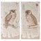 Lilith Owl Prints- Set of 2-Fine Art Prints-Light Brown-MDFLINEN-JadeMoghul Inc.