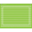 LIME POLKA DOTS 10 POCKET 17X22-Learning Materials-JadeMoghul Inc.