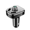 LINGCHEN Dual USB Car Charger Bluetooth Car FM Transmitter Handfree MP3 Audio Player Voltage Detection 2 Port USB Quick Charge--JadeMoghul Inc.
