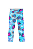 Little Medusa Lucy Cute Blue Printed Leggings - Girls-Medusa-18M/2-Blue/Pink-JadeMoghul Inc.