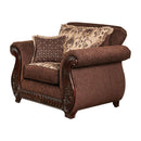 Tabitha Traditional Chair, Brown