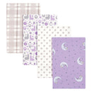 Llamas and Unicorns 4 Pack Flannel Blankets-WHIM-G-JadeMoghul Inc.