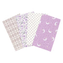 Llamas and Unicorns 4 Pack Flannel Burp Cloth Set-WHIM-G-JadeMoghul Inc.