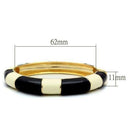 Gold Bangles Design LO1959 Gold White Metal Bangle