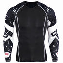Long Sleeve Fitness Set / Compression Quick Dry Set-Photo Color 3-S-JadeMoghul Inc.