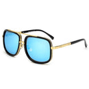 LongKeeper Oversized Men Sunglasses men luxury brand Women Sun Glasses Square Male Gafas de sol female sunglasses for men women-black blue-JadeMoghul Inc.