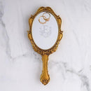 Looking Glass Trinket Holder - Personalized Gold (Pack of 1)-Personalized Gifts for Women-JadeMoghul Inc.