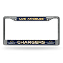 Best License Plate Frame Los Angeles Chargers Bling Chrome Frame