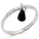 Silver Ring Set LOS319 Silver 925 Sterling Silver Ring with Genuine Stone