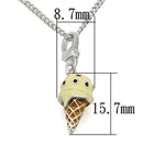 Silver Pendant Necklace LOS431 Silver 925 Sterling Silver Chain Pendant