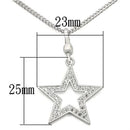 Silver Pendant Necklace LOS441 Silver 925 Sterling Silver Chain Pendant