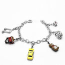 Silver Bracelet LOS604 Silver 925 Sterling Silver Bracelet with Crystal