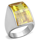 Silver Wedding Rings LOS693 Silver 925 Sterling Silver Ring with CZ