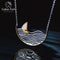 Lotus Fun Real 925 Sterling Silver Handmade Designer Fine Jewelry Creative Sailboat Necklace for Women Acessorio Collier--JadeMoghul Inc.