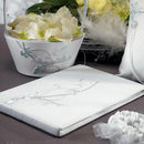 Love Bird in Classic White Guest Book (Pack of 1)-Wedding Reception Accessories-JadeMoghul Inc.