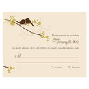 Love Bird RSVP Spring (Pack of 1)-Weddingstar-Mocha Mousse-JadeMoghul Inc.