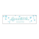 Love is in the Air Bubble Sticker Indigo Blue (Pack of 1)-Wedding Favor Stationery-Black-JadeMoghul Inc.