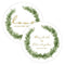 Love Wreath Personalized Hand Fan (Pack of 1)-Wedding Parasols Umbrellas & Fans-JadeMoghul Inc.