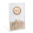 Love Wreath Wedding Drop Box Guest Book with Hearts (Pack of 1)-Wedding Reception Accessories-JadeMoghul Inc.