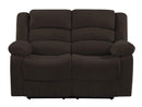 Loveseats Cheap Loveseats - 40" Contemporary Brown Fabric Loveseat HomeRoots