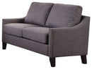 Loveseats Cheap Loveseats - 48" X 31" X 36" Gray Linen Loveseat HomeRoots