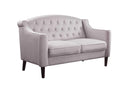 Loveseats Cheap Loveseats - 56" X 33" X 37" Cream Fabric Loveseat HomeRoots