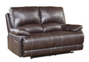 Loveseats Loveseats For Sale - 41" Stylish Brown Leather Loveseat HomeRoots
