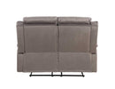 Loveseats Vintage Loveseat - 37" X 57" X 42" Velvet Upholstery Metal Reclining Mechanism Loveseat (Motion) HomeRoots
