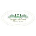 Luck Of The Irish Large Cling Plum (Pack of 1)-Wedding Signs-Classical Green-JadeMoghul Inc.