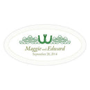 Luck Of The Irish Large Cling Plum (Pack of 1)-Wedding Signs-Classical Green-JadeMoghul Inc.