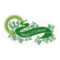 Luck Of The Irish Small Cling Plum (Pack of 1)-Wedding Signs-Classical Green-JadeMoghul Inc.