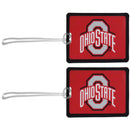 Luggage Accessories Ohio St. Buckeyes Vinyl Luggage Tag, 2pk SSK-Sports