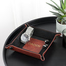 Luxury Brown Personalised Valet Tray
